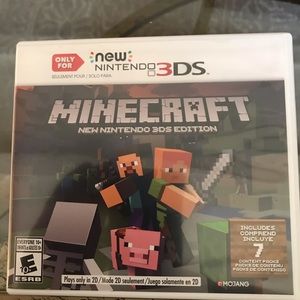 New Nintendo 3DS Minecraft